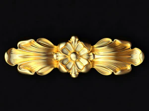 Центральный декор для мебели 3D Модель