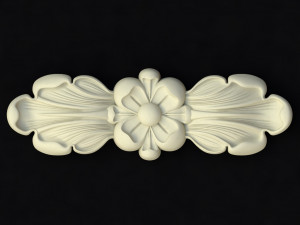 Central decor ornament for furniture Modelo 3D