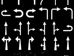 road and street marking alpha maps CG Texturen