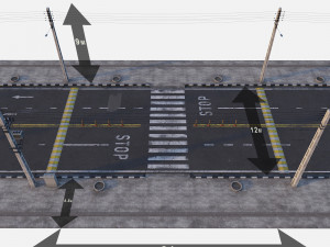 full street 3D 模型