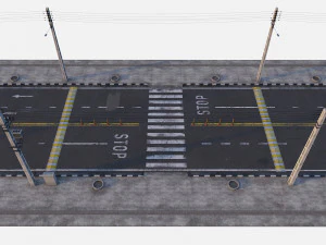 full street 3D Model