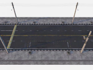 full street 3D Model
