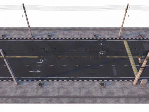 full street 3D Model