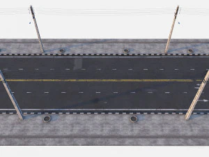 full street 3D Model