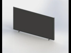 led tv side pin model 3D Model