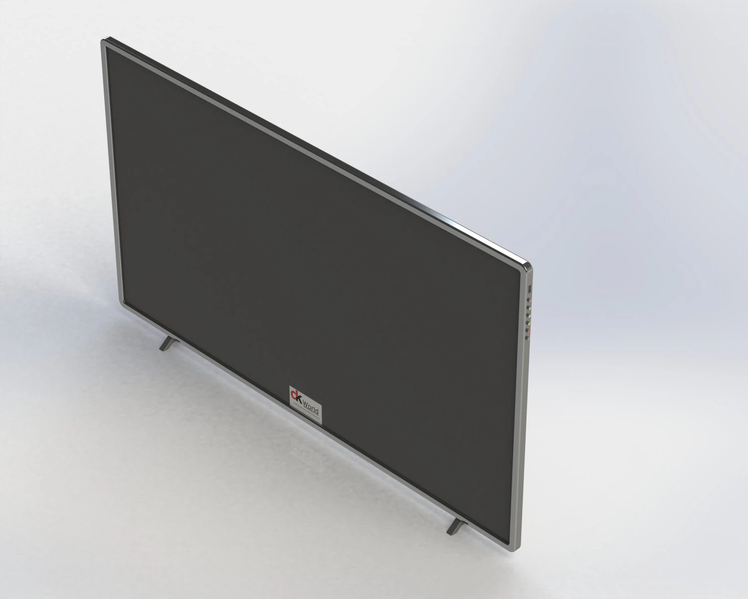 led tv side pin model 3D Model .c4d .max .obj .3ds .fbx .stl .blend 
