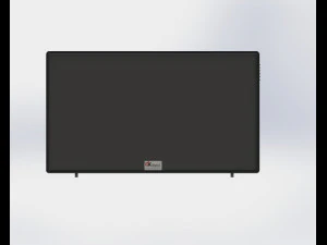 led tv side pin model 3D Model