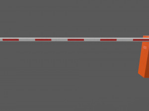 traffic barrier egate-701 Modèle 3D
