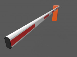 traffic barrier egate-701 Modèle 3D