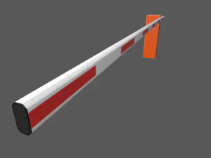 traffic barrier egate-701 3D Model