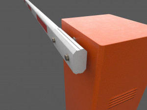 traffic barrier egate-701 Modèle 3D