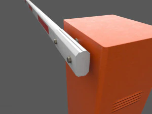 traffic barrier egate-701 3D Model