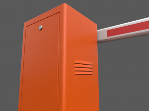 traffic barrier egate-701 Modèle 3D