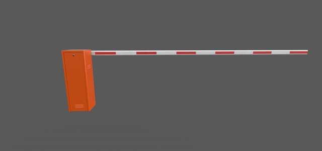 traffic barrier egate-701 Modèle 3D .c4d .max .obj .3ds .fbx .stl .blend 