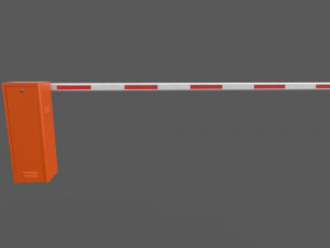traffic barrier egate-701 3D-Modell