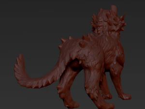 Chinese dragon cat 3D Print Model