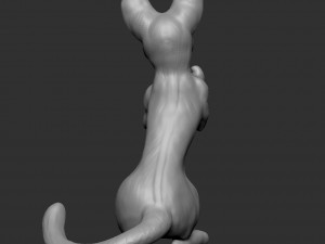 Fantasy mouse holding sphere Modelo de impresión 3D