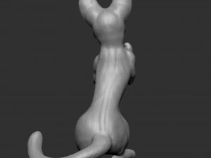 Fantasy mouse holding sphere 3D Print Model