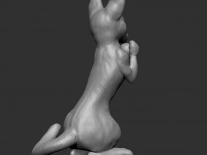 Fantasy mouse holding sphere 3D Print Model