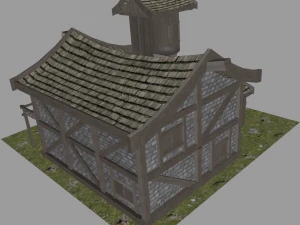 medieval house 3D Model