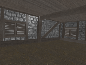 medieval house 3D मॉडल