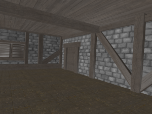 medieval house 3D मॉडल
