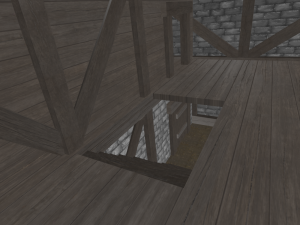medieval house 3D मॉडल