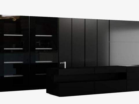 Kitchen Set 3D Model