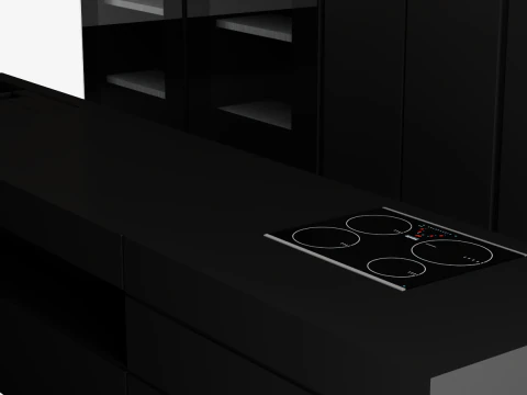 Kitchen Set 3D Model