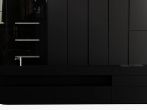 Kitchen Set 3D Model