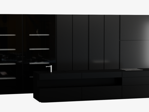 Kitchen Set Model 3D