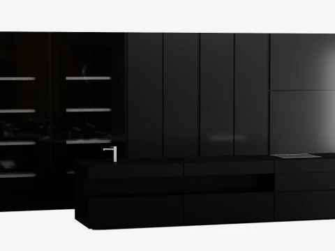 Kitchen Set 3D Model