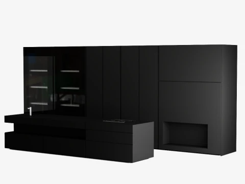 Kitchen Set 3D Model