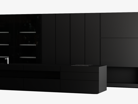Kitchen Set Model 3D