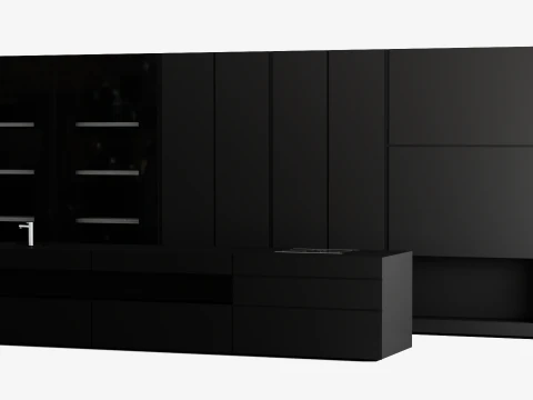 Kitchen Set 3D Model