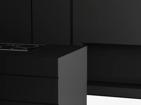 Kitchen Set 3D Model