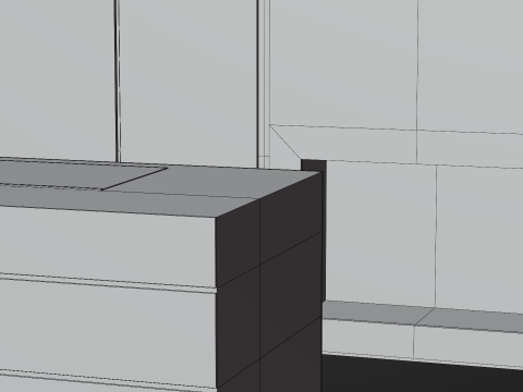 Kitchen Set Model 3D