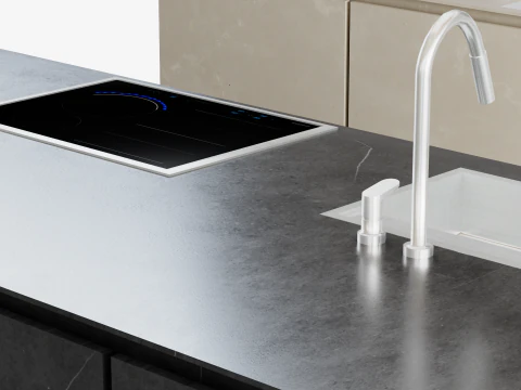 रसोई सेट 3D मॉडल