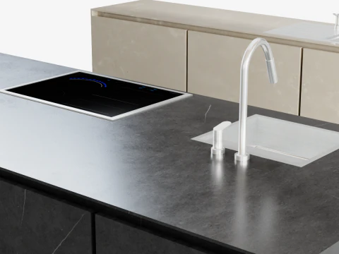 रसोई सेट 3D मॉडल