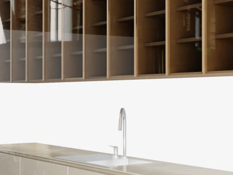 रसोई सेट 3D मॉडल