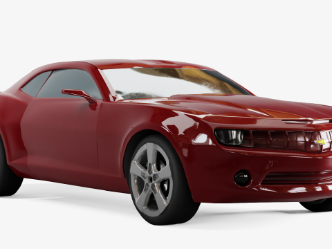 Camaro Car Free Model 3D