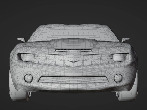 Camaro Car Free 3D Model