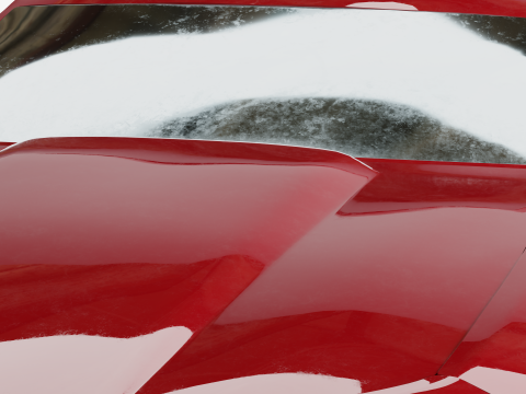 Camaro Car Free 3D Модель