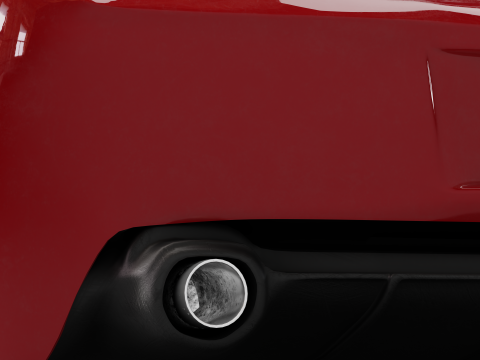 Camaro Car Free 3D Модель