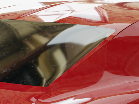 Camaro Car Free 3D Модель