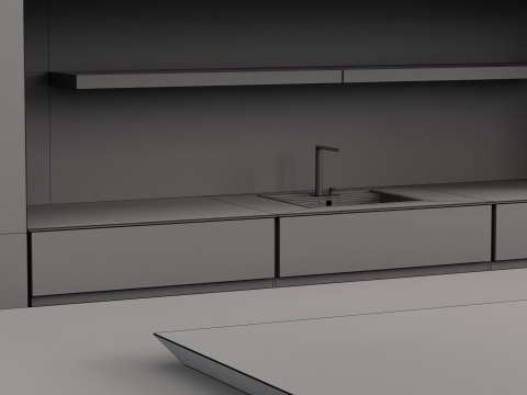 Kitchen Set 6 3D Model