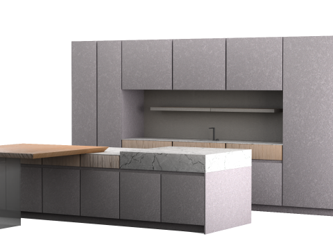 Kitchen Set 6 3D Model
