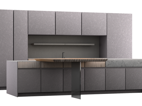 Kitchen Set 6 3D Model