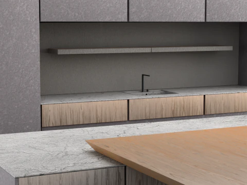 रसोई सेट 6 3D मॉडल