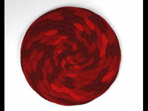 circular rug 3D Model
